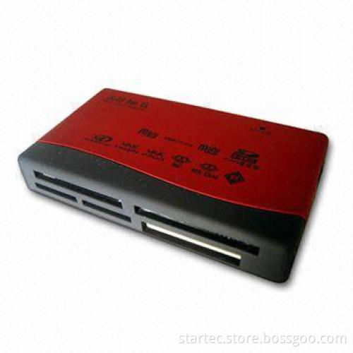 Memory Card Reader with 480Mbps Data Transfer Rate, Supports Various Memory Cards